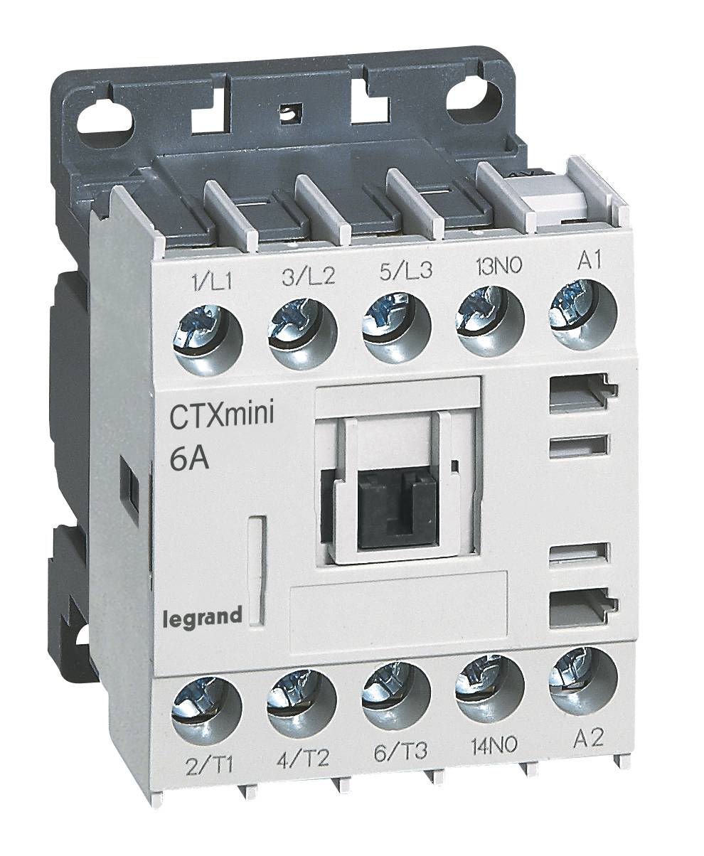 Контактор CTX3 3P 6A 1но ~230V мини