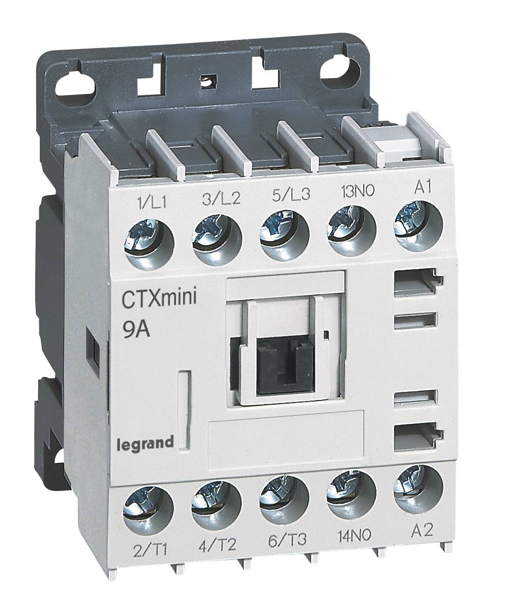 Контактор CTX3 3P 9A 1нз ~230V мини