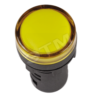 Лампа AD16DS(LED)матрица d16мм желтый 110В AC/DC ИЭК