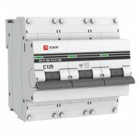 Автоматический выключатель 3P 100А (D) 10kA ВА 47-100 EKF PROxima mcb47100-3-100D-pro mcb47100-3-100D-pro