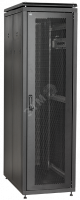 ITK Шкаф сетевой 19" LINEA N 33U 600х1000 мм перфорированная передняя дверь черный