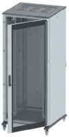 Напольный шкаф 42U Ш600хГ600 передняя дверь стекло,задняя глухая дверь,крыша укомплектована вводом и заглушками R5IT4766GS