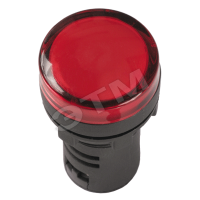 Лампа AD16DS(LED)матрица d16мм красный 24В AC/DC ИЭК