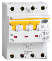 Автоматический выключатель дифференциального тока АВДТ 34 C25 300мА