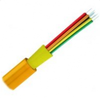 Волоконно-оптический кабель Lanmaster внутренний, Distribution, LSZH, 2 волокна,  MM, OM3, аква