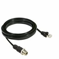 CANOPEN CABLE, 1M, SUB-D 9 FEMALE/RJ45,