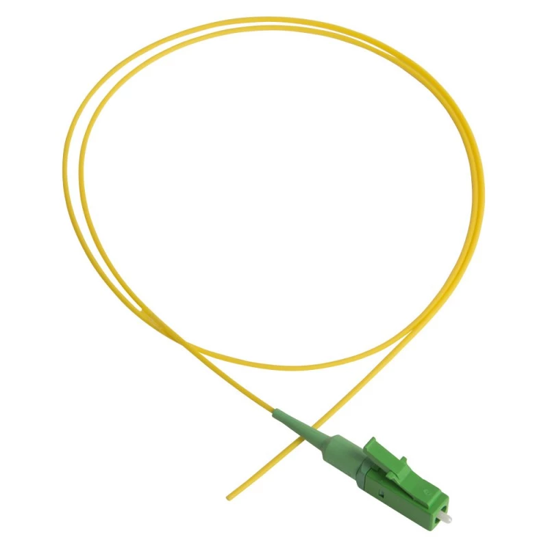 Пигтейл LANMASTER LC, APC, одномодовый, 1.0 м