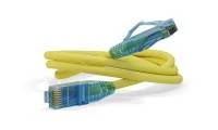 Патч-корд U/UTP, Cat.6, LSZH, 3 м, желтый Hyperline