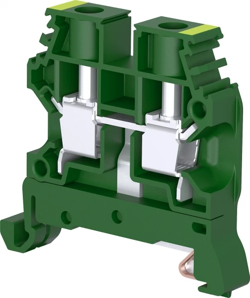 Клемма C6/8,P винтовая, 6 мм², земля