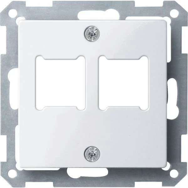 ЦЕНТР.ПЛАТА ДЛЯ РОЗ.RJ11/RJ45,2 ПОС.БЕЛ