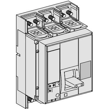 ВЫКЛЮЧАТЕЛЬ NS1250 H 4P+ MICROLOGIC 2.0A В СБОРЕ