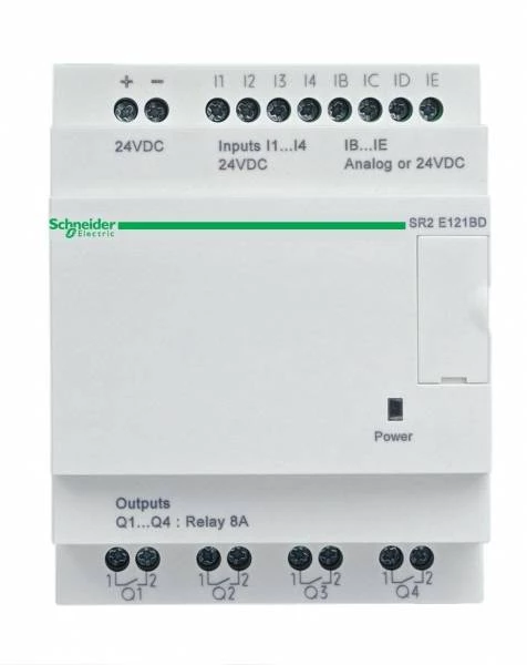 ZELIO LOGIC РЕЛЕ ЭКОНОМ 12ВХОДОВ/ВЫХОДОВ ~240В