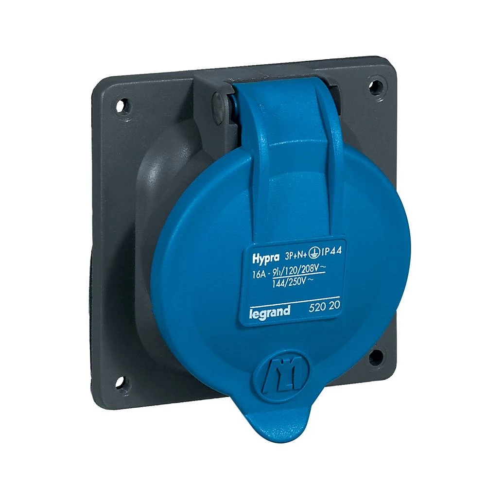 Роз.встр.Hyp IP44 3К+H+З 230v 16А 052020