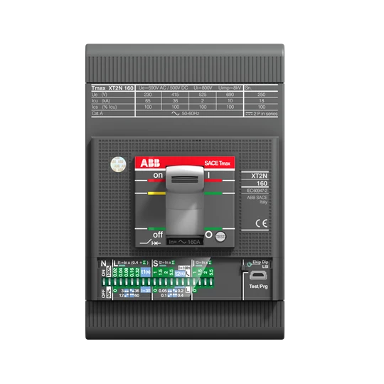 Выключатель автоматический XT2V 160 Ekip LS/I In=160A 3p F F