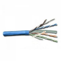 Кабель LANMASTER FTP, 4 пары, кат. 6, с перегородкой, 250Mhz, PVC, синий, 305 м