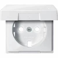 ЦЕНТР.ПЛАТА С КР.Д/МЕХ.РОЗ.SCHUKO БЕЛЫЙ MTN2341-0319