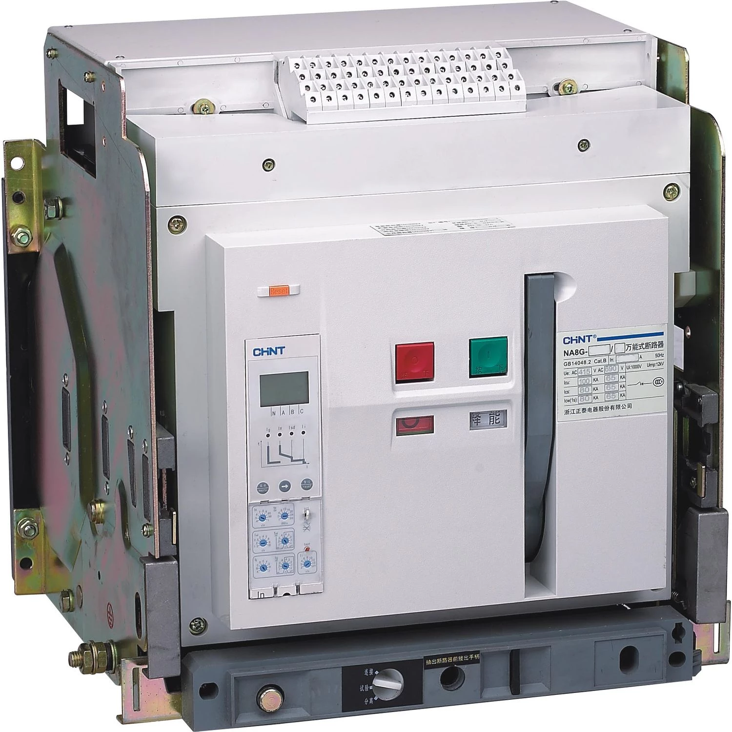 Воздушный авт. выкл. NA8G-3200-3200/H 3P выдвиж., 3200A, 100kA, тип H ,AC220В (R)(CHINT)