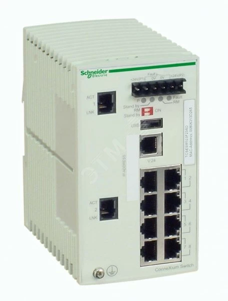 КОММУТАТОР CONNEXIUM (MANAGED) 8TX/2TX-G