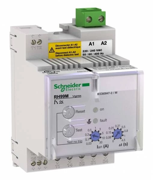 РЕЛЕ RH99M 50/60/400 ГЦ С АВТ.СБРОС_0,1_30_А 0_4,5 сек.