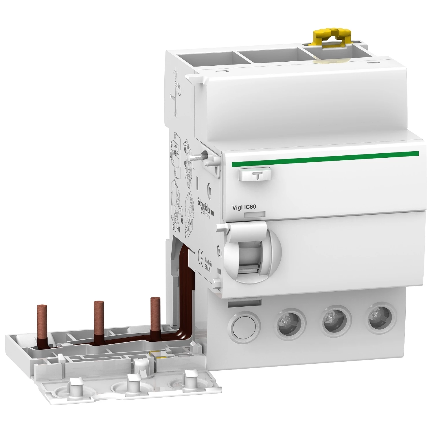 Блок дифференциальной защиты Vigi iC60 3П 63A 30mA AC-ТИП