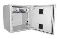 ITK Шкаф уличный 19" 12U 650x600, IP55 металл дверь, серый