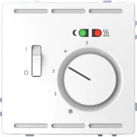 D-Life ТЕРМОРЕГУЛЯТОР ТЕПЛ. ПОЛА с центр. пл. с выкл. +4м 230В, БЕЛ. ЛОТОС, SD