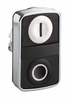 ГОЛОВКА КНОПКИ ДВОЙНАЯ С МАРКИРОВКОЙ ZB4BA7121