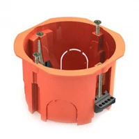 GE40022 Коробка установочная для полых стен 65х45мм (пластиковые лапки), IP20