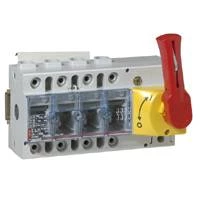 Выкл.VISTOP 4P 125A фронт. с красной рукояткой