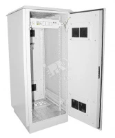 ITK Шкаф уличный 19" 42U 720x860, IP55 металл двери, серый