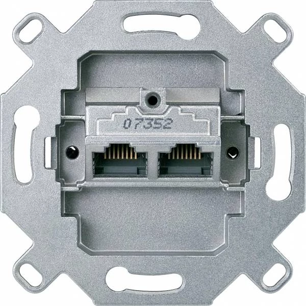 МЕХАНИЗМ RJ45 X2 8/8 КАТЕГОРИЯ 6
