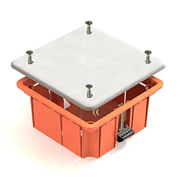 GE41001 Коробка распаячная для скрытого монтажа 92х92х45мм, IP20