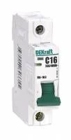 Авт. выкл. 1Р 6А х-ка D ВА-103 6кА DEKraft