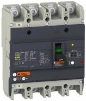 АВТ. ВЫКЛ. С ДИФ.ЗАЩ. 25 кА/415В 4П3Т 100A