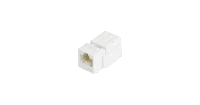 Модуль-вставка NIKOMAX типа Keystone, Кат.6 (Класс E), 250МГц, RJ45/8P8C, FT-TOOL/110/KRONE, T568A/B, неэкранированный, белый - гарантия: 5 лет расширенная / 25 лет системная