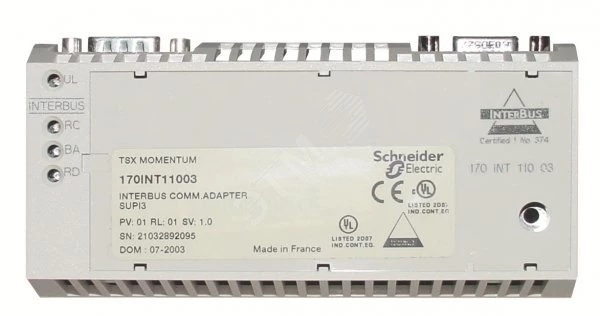 КОММУНИКАЦ.АДАПТЕР MOMENTUM, INTERBUS S 170INT11003