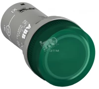 Лампа CL2-542G зеленая со встроенным светодиодом 380-415В AC