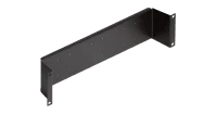 Конструктив NIKOMAX 19", 2U, используется с кронштейнами для установки плинтов в шкаф или стойку, черный