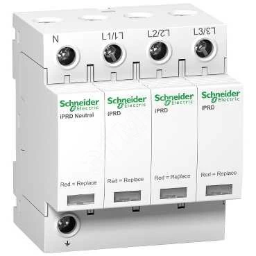 Ограничитель перенапряжений УЗИП Т3 iPRD 8r 8kA 350В 3П+N СИГНАЛ Schneider Electric A9L08601
