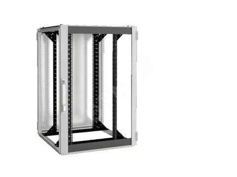 TS IT Шкаф 800x1200x800 24U, обз. и стальной дверью, 19" монтажные рамы