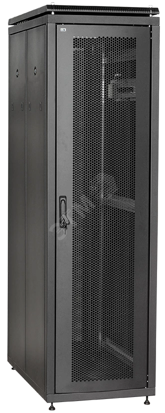 ITK Шкаф сетевой 19" LINEA N 18U 600х1000 мм перфорированная передняя дверь черный