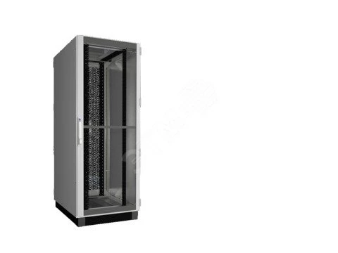 TS IT Шкаф 800x2000x1000 42U, вент. двери, 19" монтажные рамы