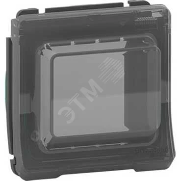 MUREVA S, КРЫШКА для бокса под исталляцию Unica, АНТРАЦИТ, IP55