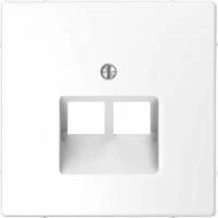 D-Life ЦЕНТРАЛЬНАЯ НАКЛАДКА для розетки 2-ной RJ45, БЕЛ. ЛОТОС , SD