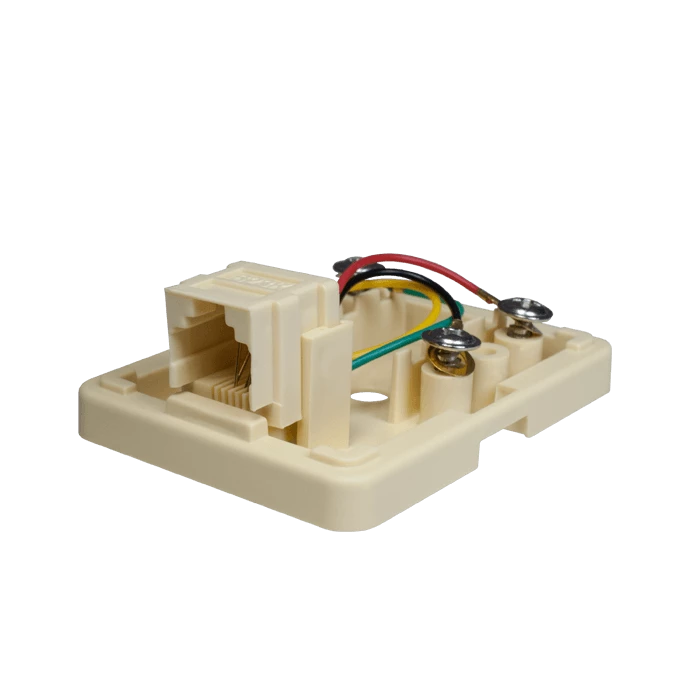 Компьютерная розетка 6P4C (RJ-11) 1 порт