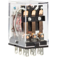 Реле промежуточное JZX-22F(D) 4 конт. с инд. LED 3А 12В DC (CHINT)