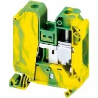 Клеммник винтовой с заземлением 35мм.кв 2 точки подключения NSYTRV352PE Schneider Electric