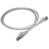 Патч-корд LANMASTER LSZH UTP кат.5e, 1.0 м, белый
