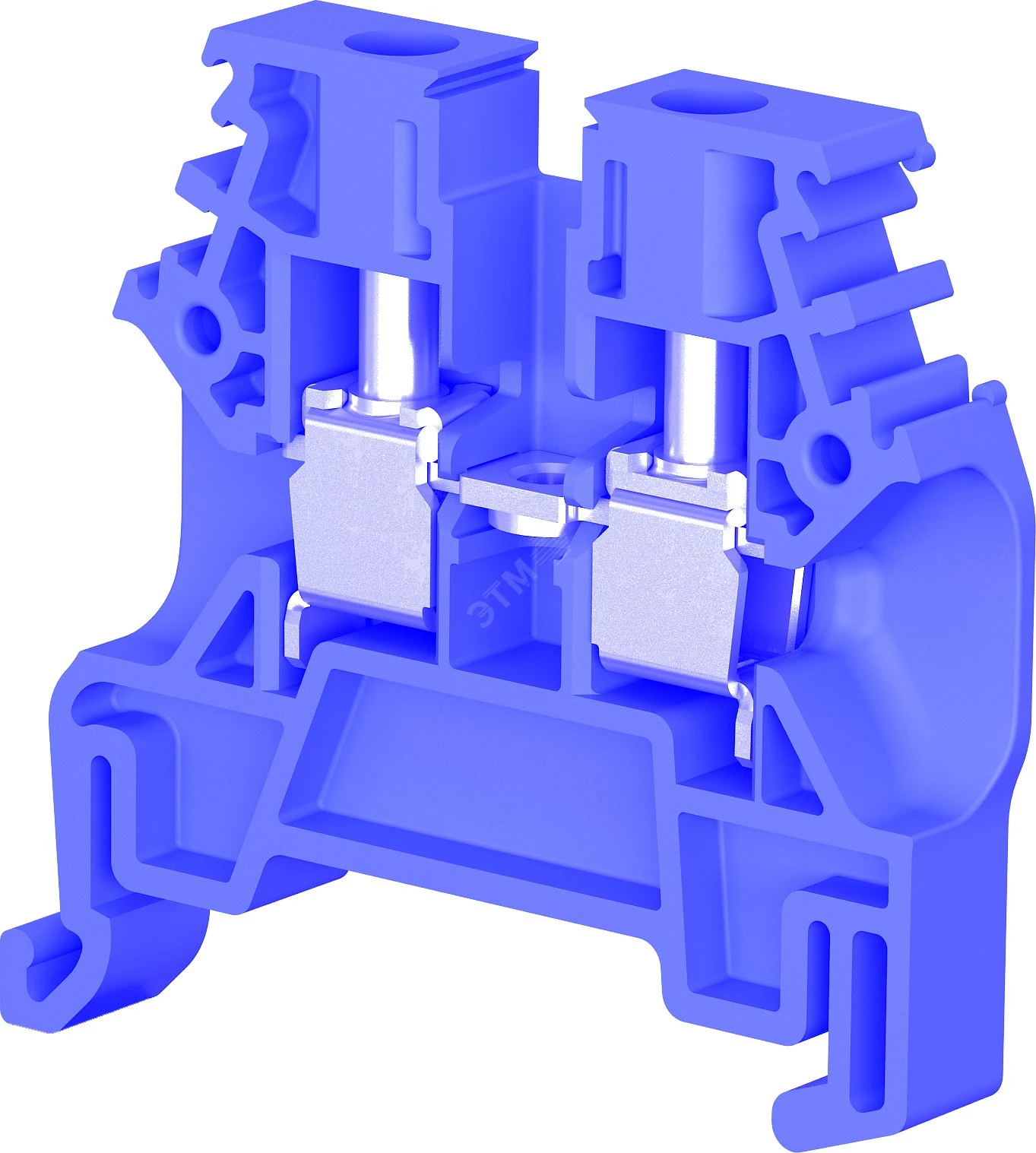 Клемма C4/6,N винтовая, 4 мм², синяя