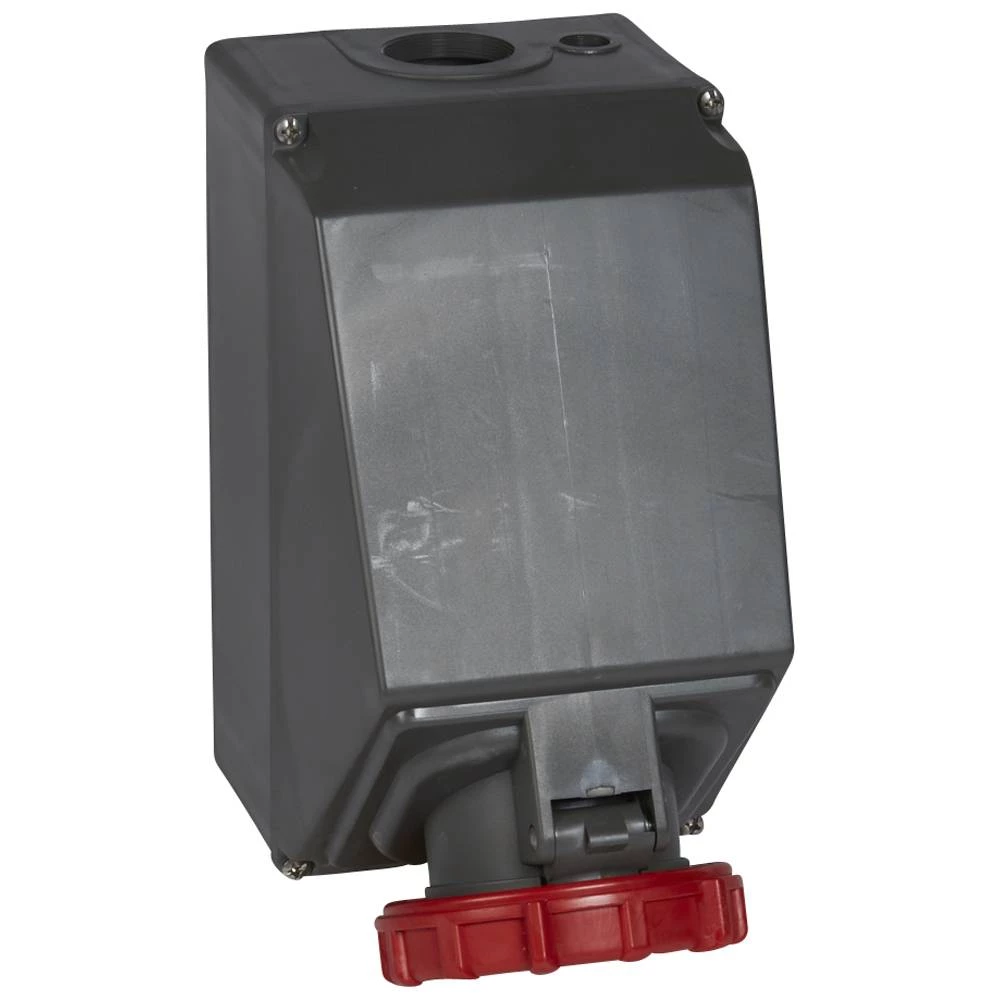 Розетка накладная накладного монтажа в готовом корпусе Legrand Hypra - IP 66/67-55 - 3К+3 - 125 А - пластик